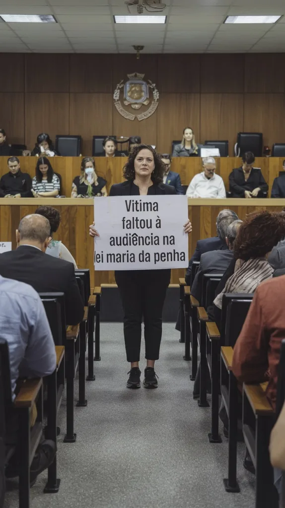 Vítima Faltou à Audiência na Lei Maria da Penha: O